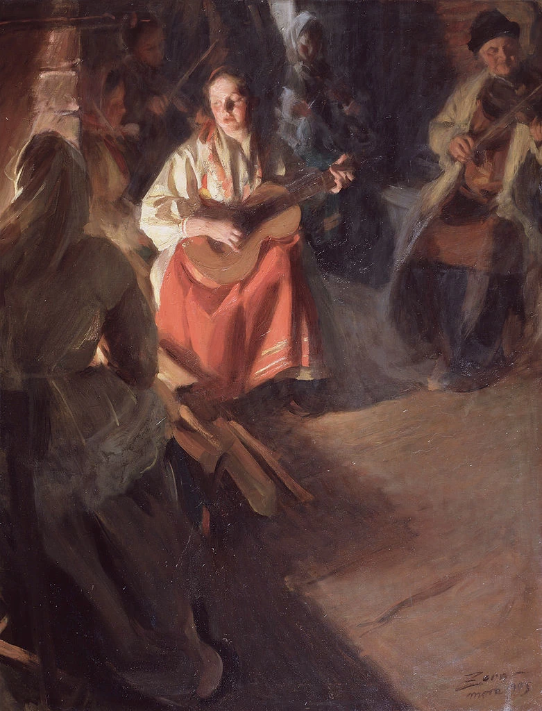 Una famiglia musicale - Nationalmuseum, Stoccolma